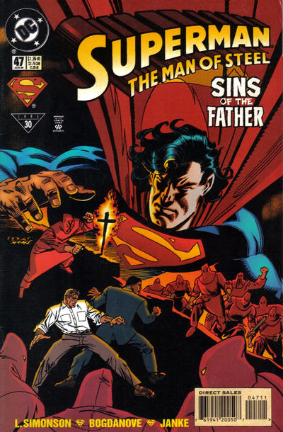 Superman: The Man of Steel #47 [Direct Sales]-Fine (5.5 – 7) 