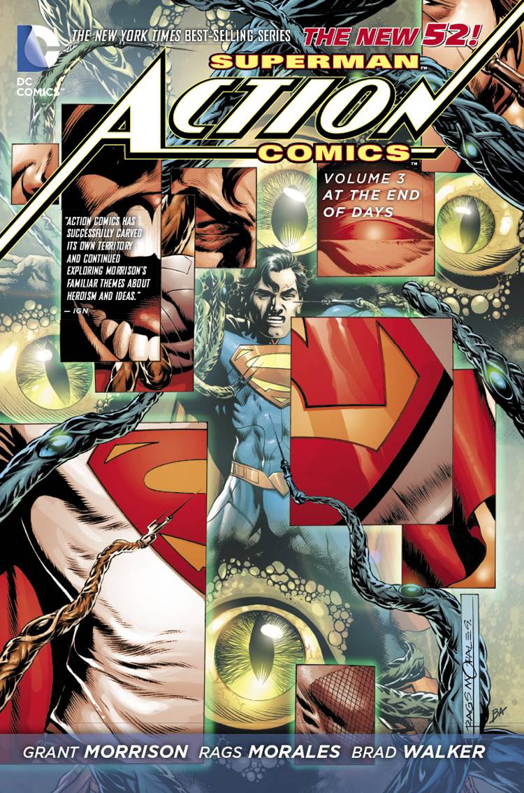 Superman Action Comics Hardcover Volume 3 End of Days (New 52)