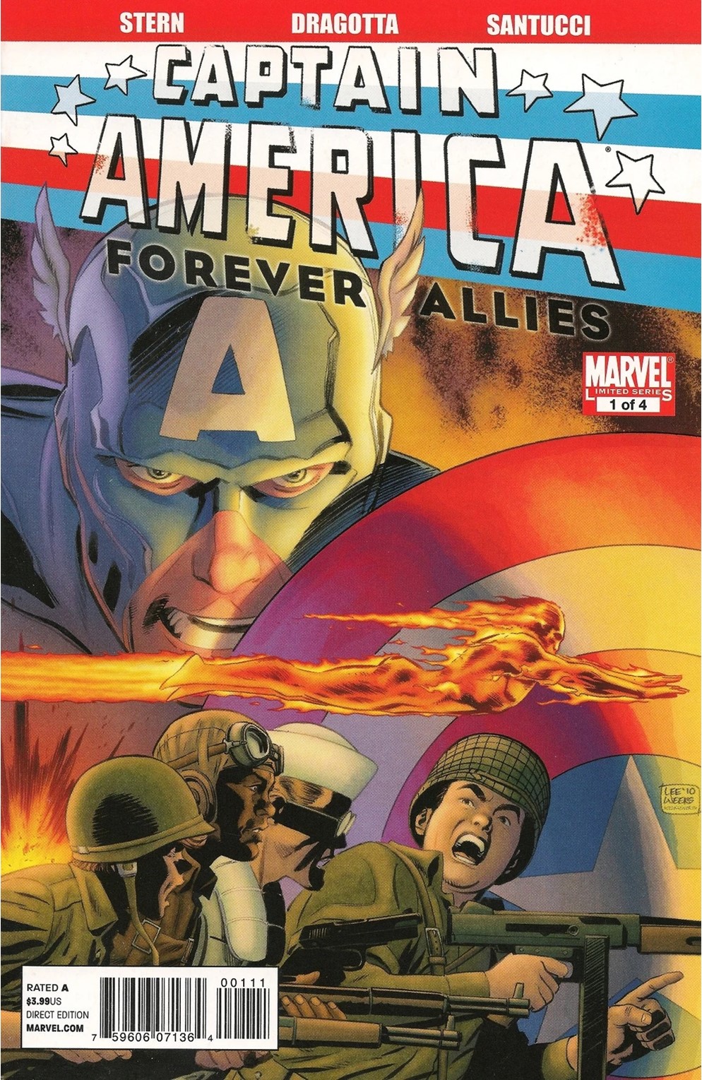 Captain America: Forever Allies Limited Series Bundle Issues 1-4