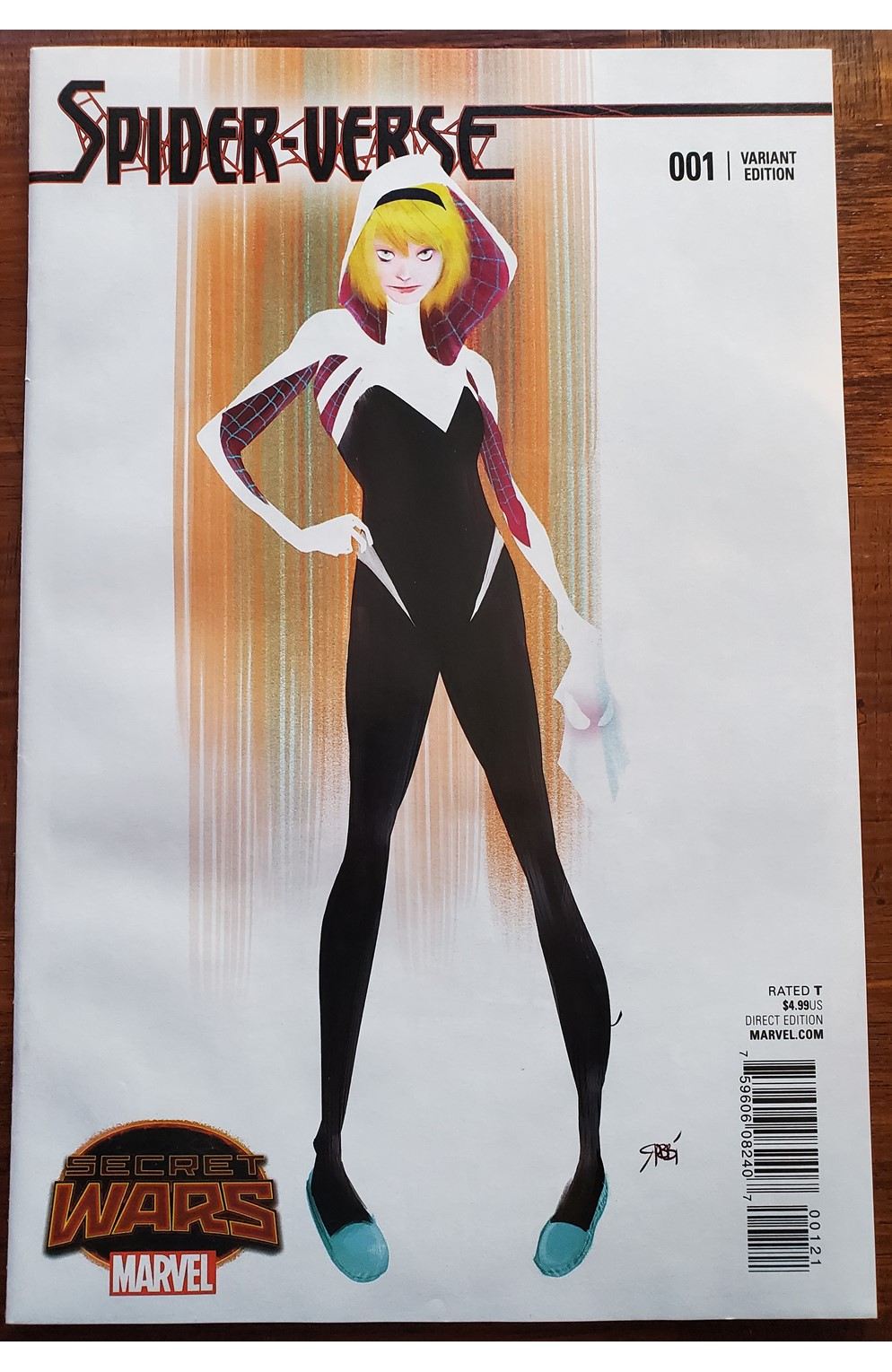 Spider-Verse #1 (Marvel 2015) 1:25 Spider-Gwen Variant