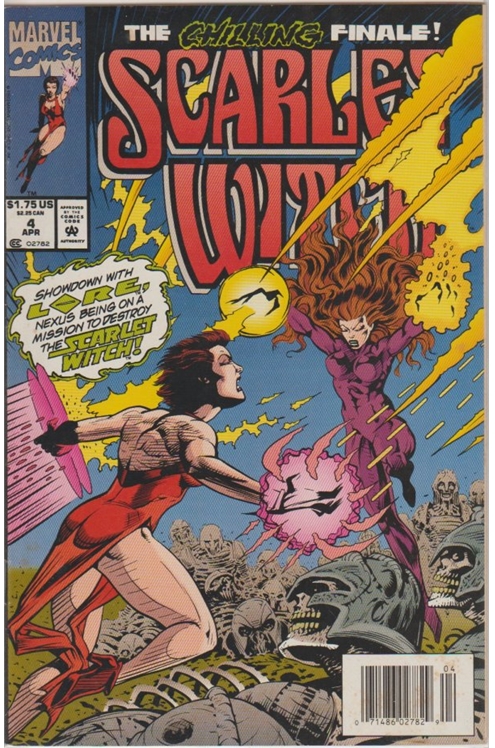 Scarlet Witch #4 [Newsstand] - Fn/Vf