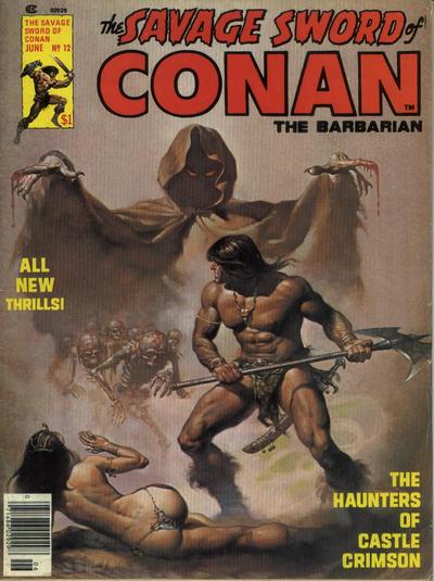 The Savage Sword of Conan #12 - G+