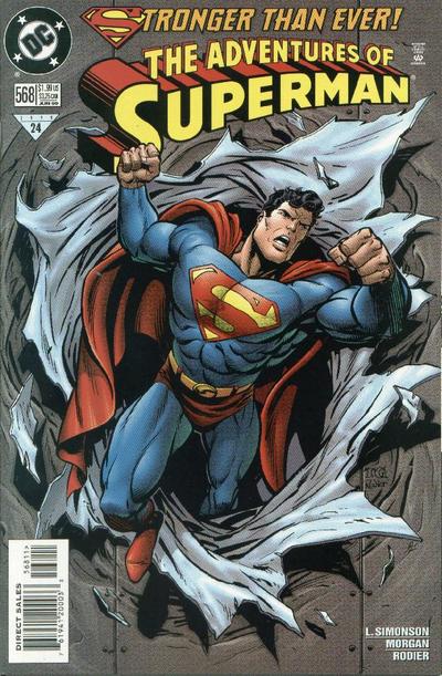 Adventures of Superman #568 [Direct Sales]-Very Fine (7.5 – 9)