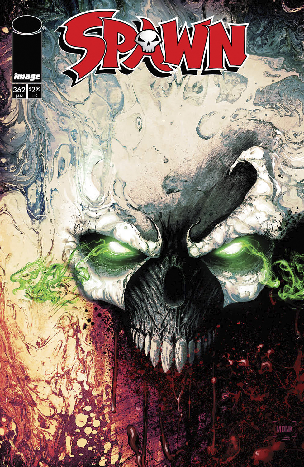 Spawn #362 Cover B Jeff Monk Variant