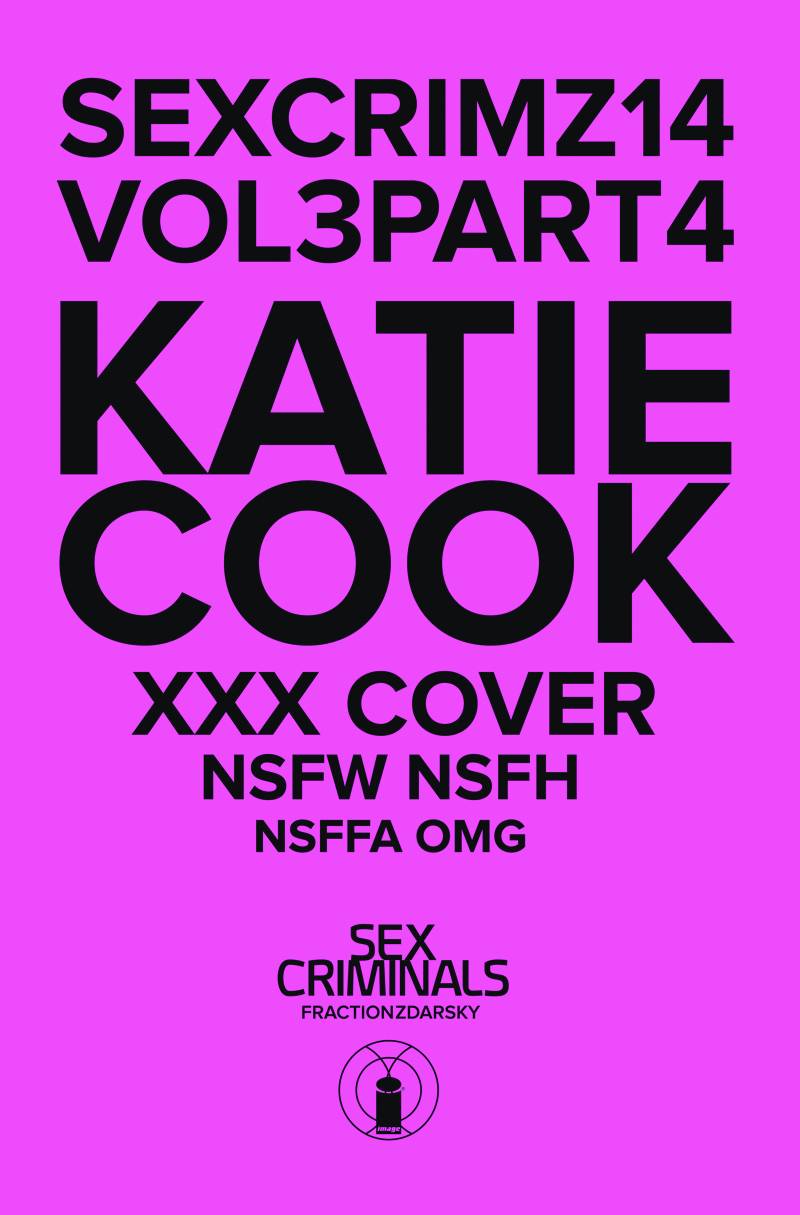 Sex Criminals #14 Katie Cook Xxx Variant (Mature) (2013)