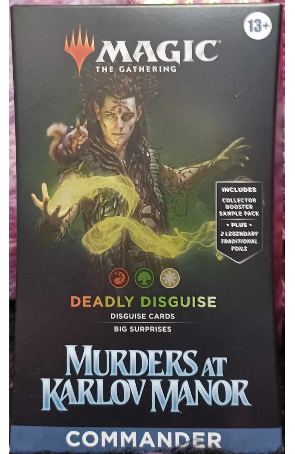 Magic The Gathering Tcg: Murders At Karlov Manor Commander Deck - Deadly Disguise [R,G,W]