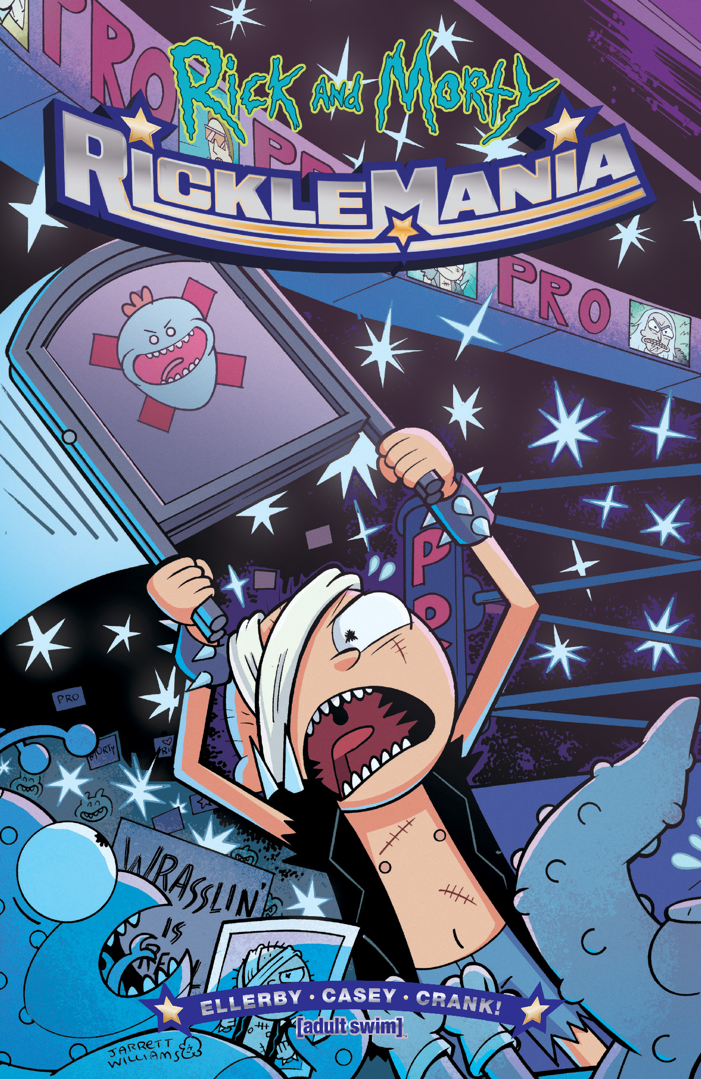 Rick and Morty Ricklemania #1 Cover C Jarrett Williams & Hank Jones Interconnecting Variant (Of 4)