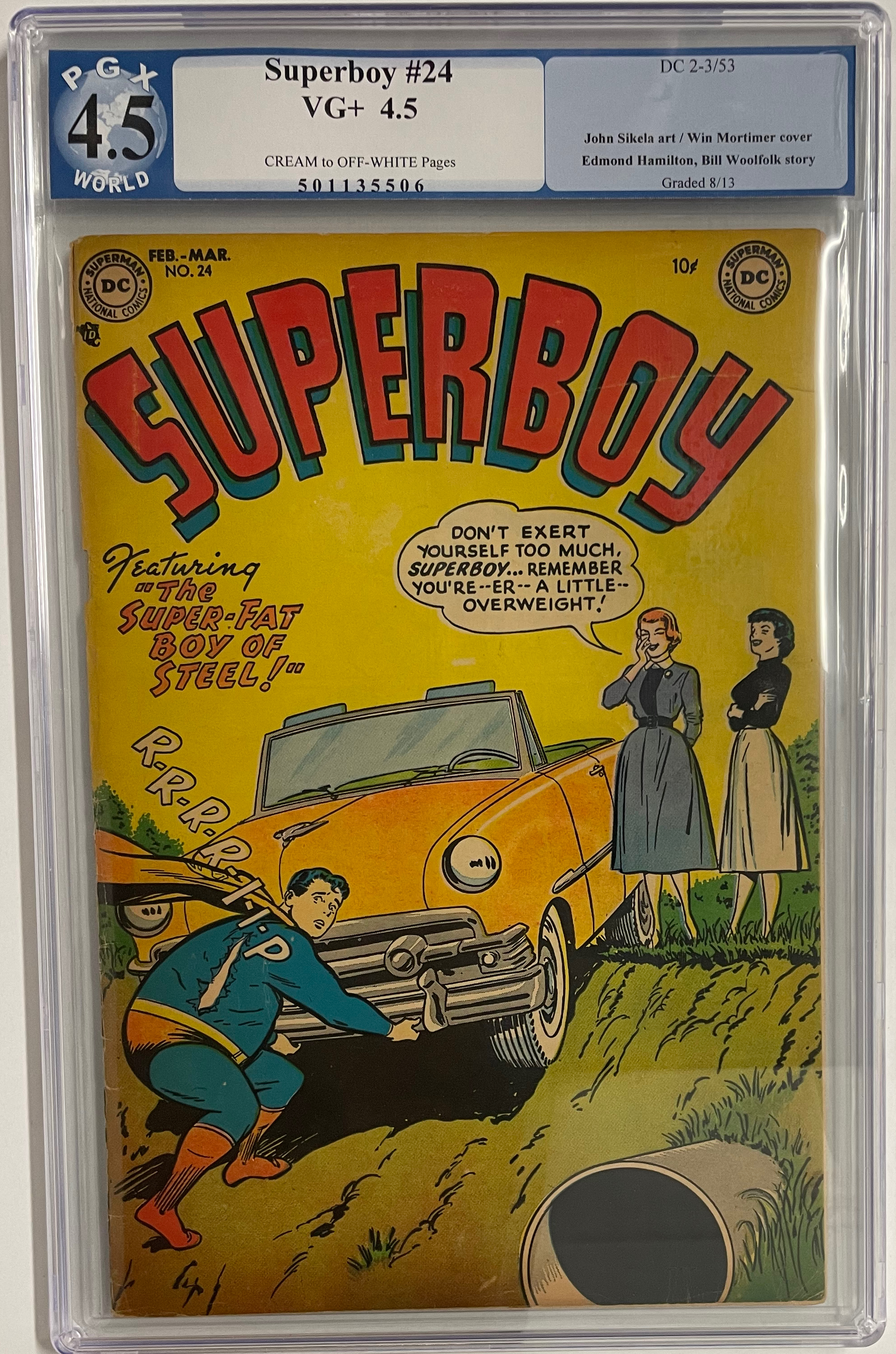 Superboy #024 Pgx 4.5