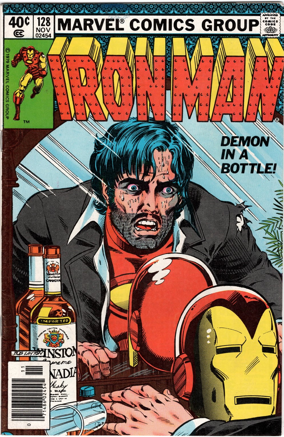 Iron Man #128 Newsstand Variant