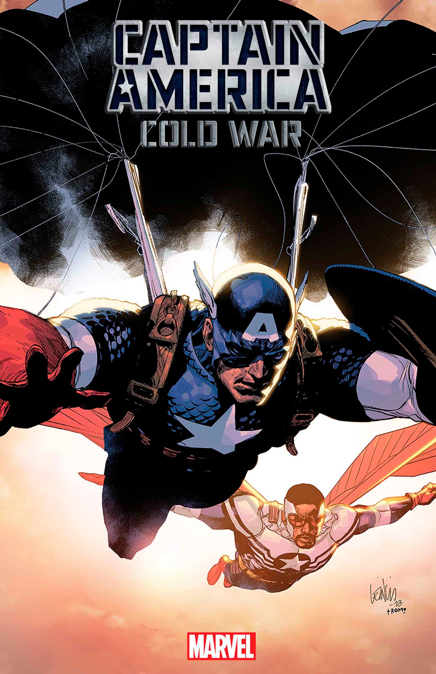Captain America Cold War Omega #1 Leinil Yu Variant