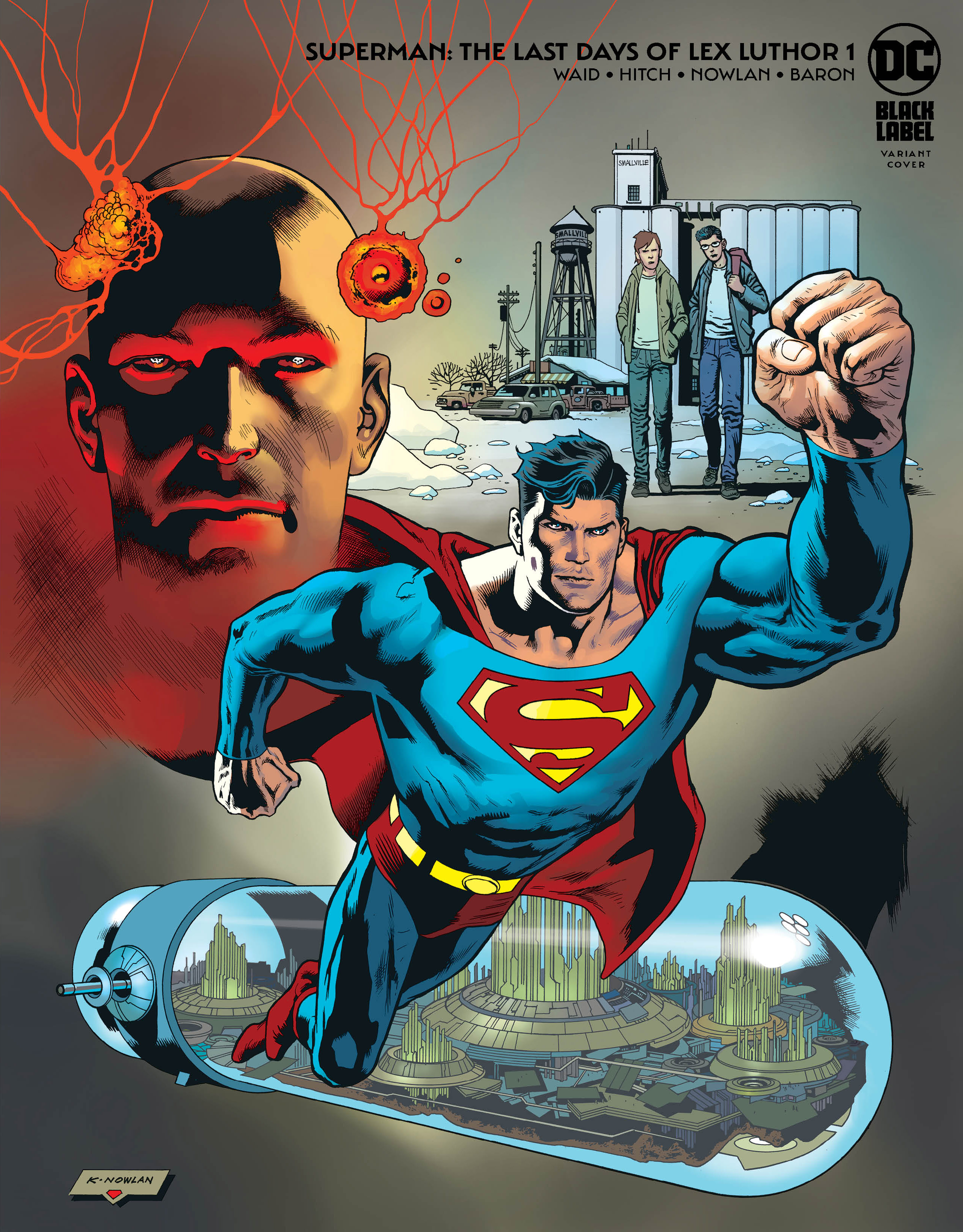 Superman The Last Days of Lex Luthor #1 Cover B Kevin Nowlan Variant (Of 3)