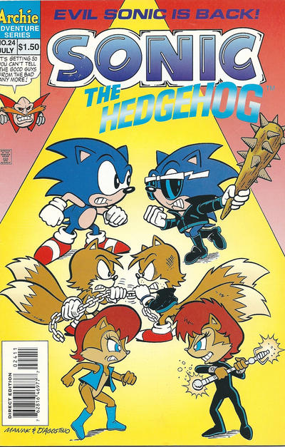 Sonic The Hedgehog #24 - Vf-