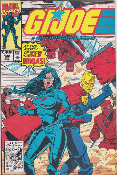 G.I. Joe, A Real American Hero #120 [Direct]-Fine (5.5 – 7)