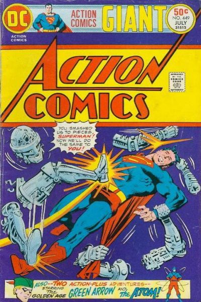 Action Comics #449 Above Average/Fine (5 - 7)