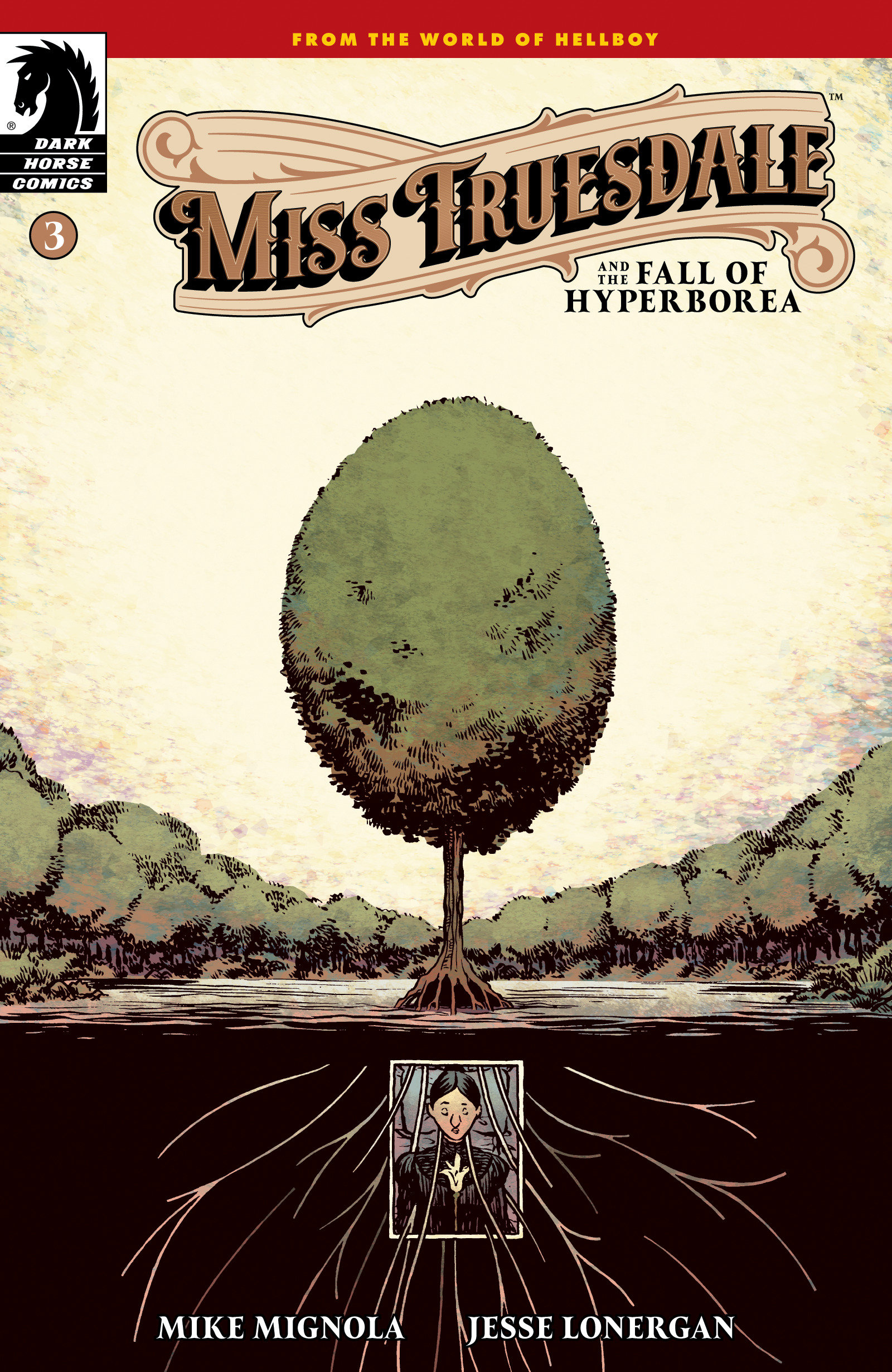 Miss Truesdale and the Fall of Hyperborea #3 Cover A Jesse Lonergan