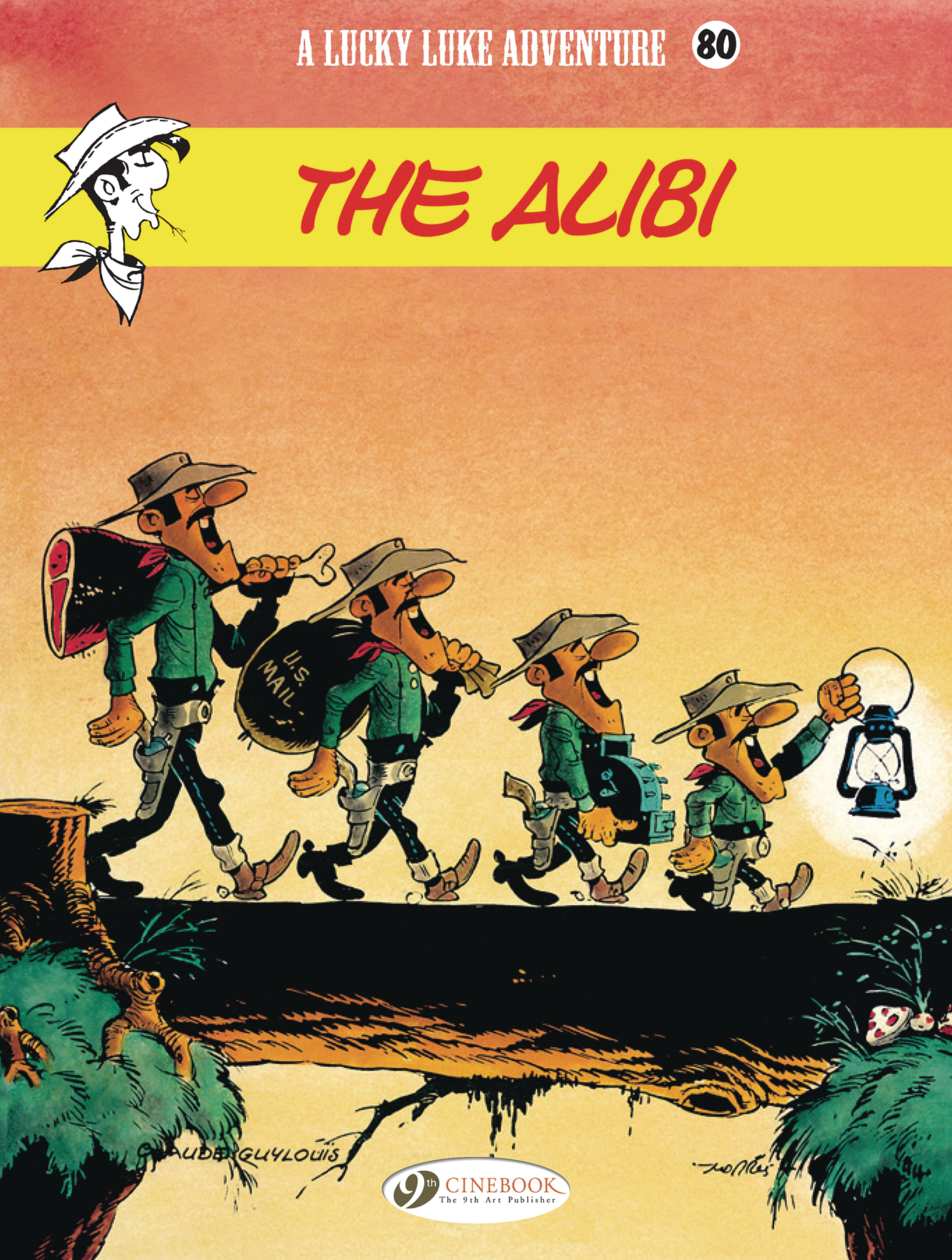 Lucky Luke Graphic Novel Volume 80 The Alibi