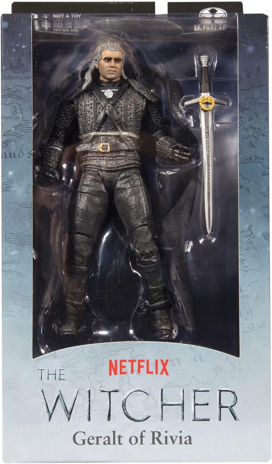 Witcher Netflix 7 Inch Scale The Witcher