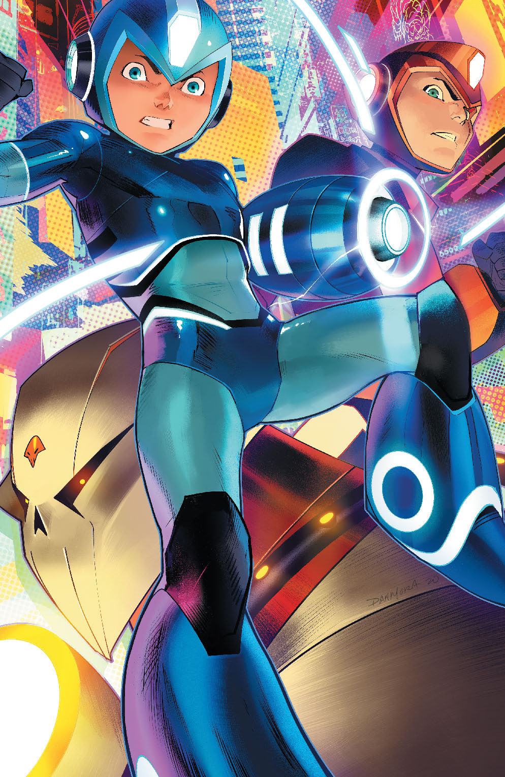 Mega Man Fully Charged #4 Cover C Mora Variant