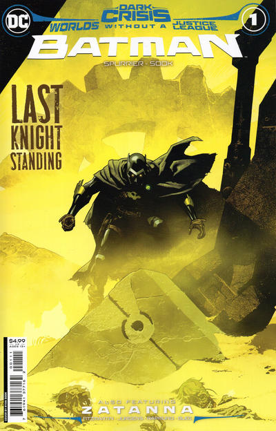 Dark Crisis: Worlds Without A Justice League - Batman #1 [Ryan Sook Cover]-Near Mint (9.2 - 9.8)