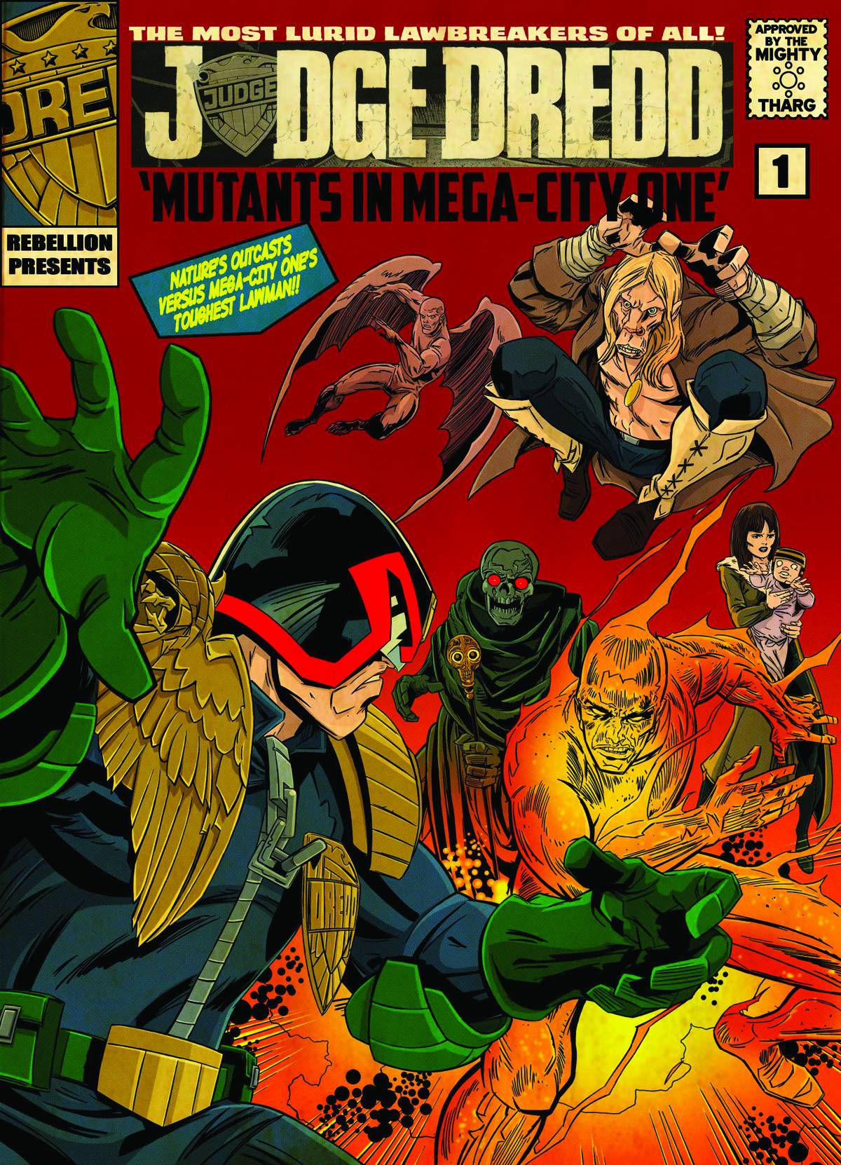 Judge Dredd Mutants In Mega City One Graphic Novel