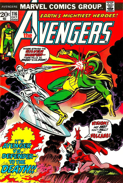 The Avengers #116 [Regular Edition]-Fair (1.0 - 1.5) "Avengers/Defenders War" Part 3