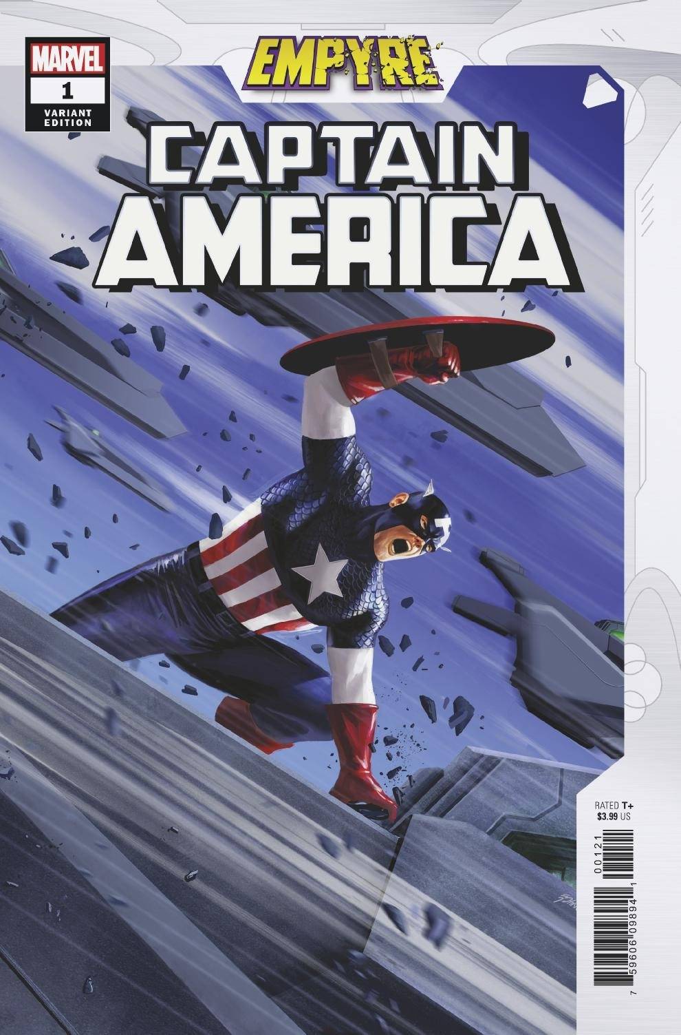 Empyre Captain America #1 Epting Variant (Of 3)