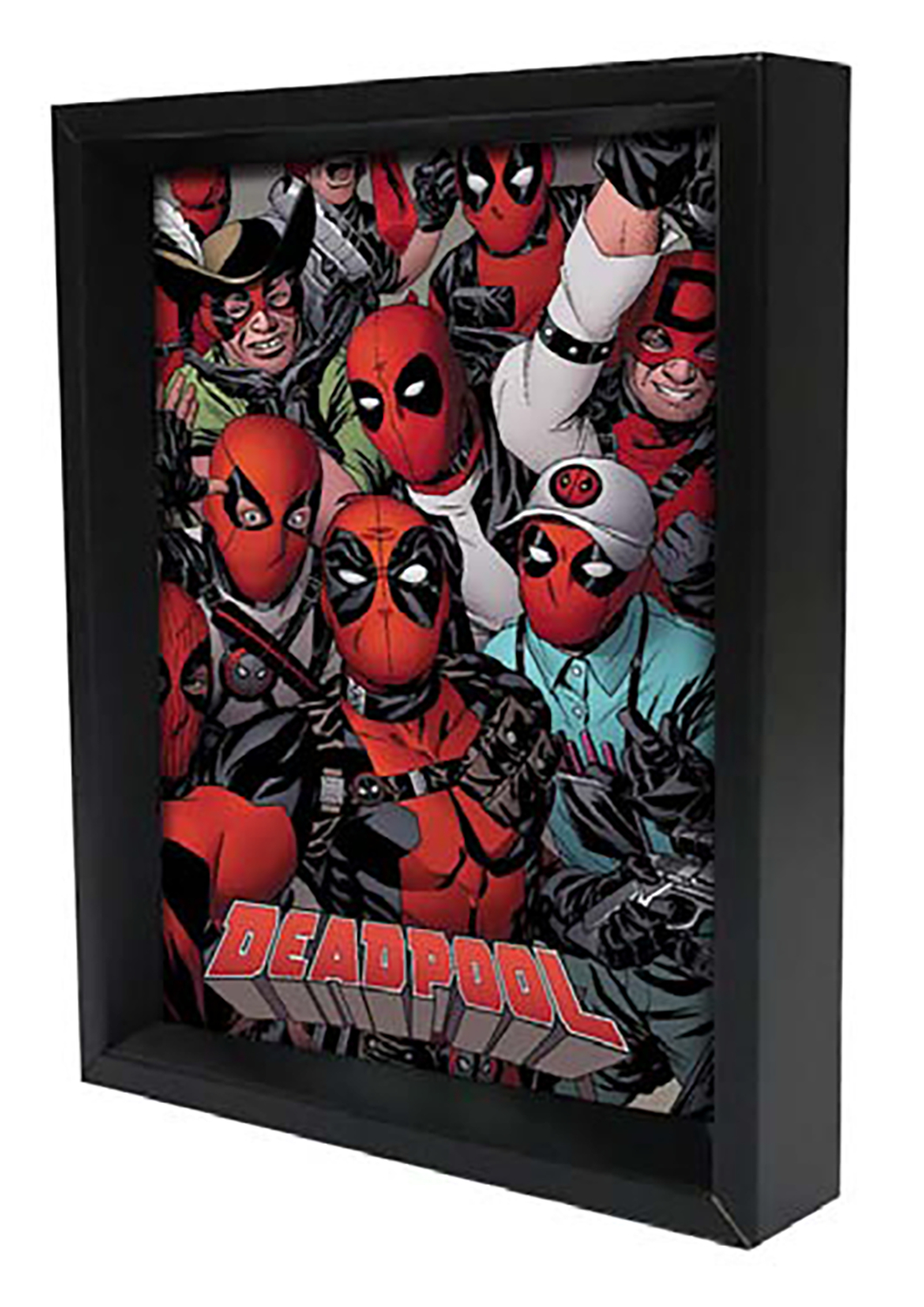 Deadpool Fans 3D Lenticular Shadow