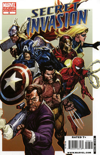 Secret Invasion #8 (Yu Variant) (2008)