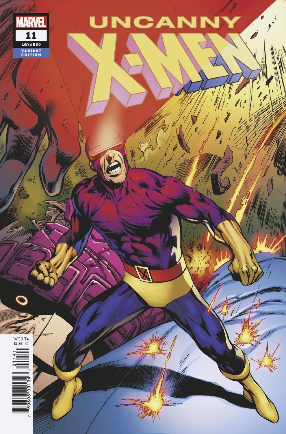 Uncanny X-Men #11 Character Variant (2018)