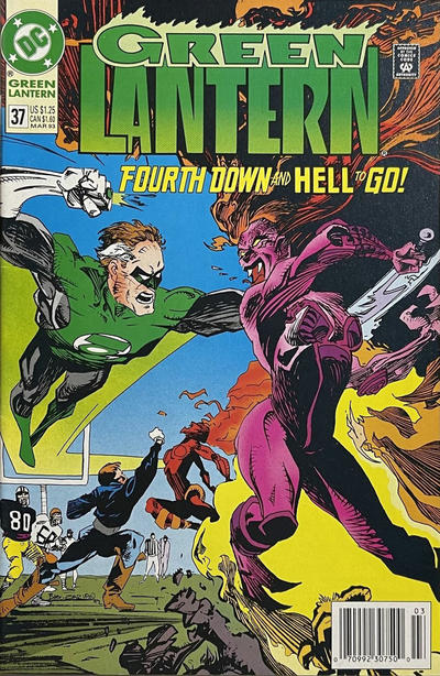 Green Lantern #37 (1990) [Newsstand]-Very Good (3.5 – 5)