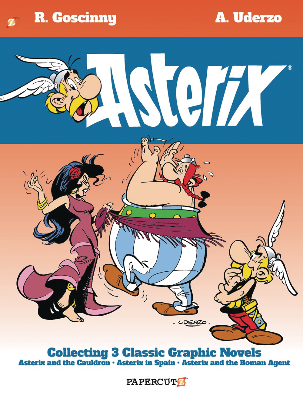 Asterix Omnibus Papercutz Edition Hardcover Volume 5