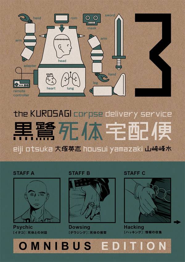 Kurosagi Corpse Delivery Service Omnibus Edition Manga Volume 3