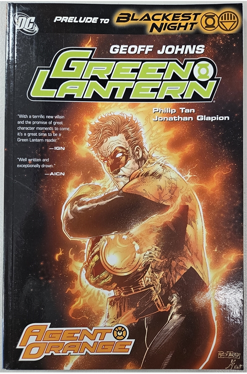 Green Lantern Agent Orange Graphic Novel (2009) Used-Like New