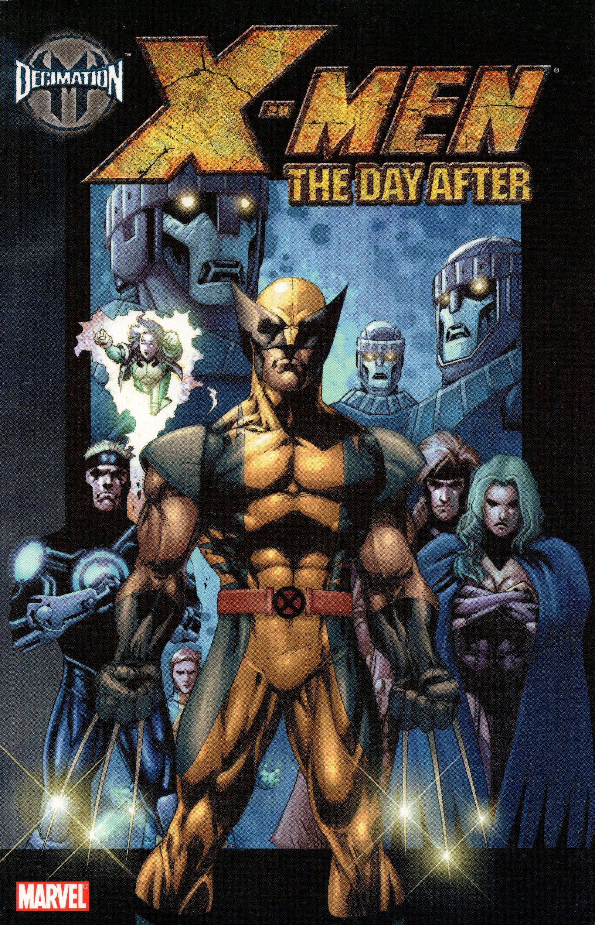 Decimation X-Men The Day After Graphic Novel