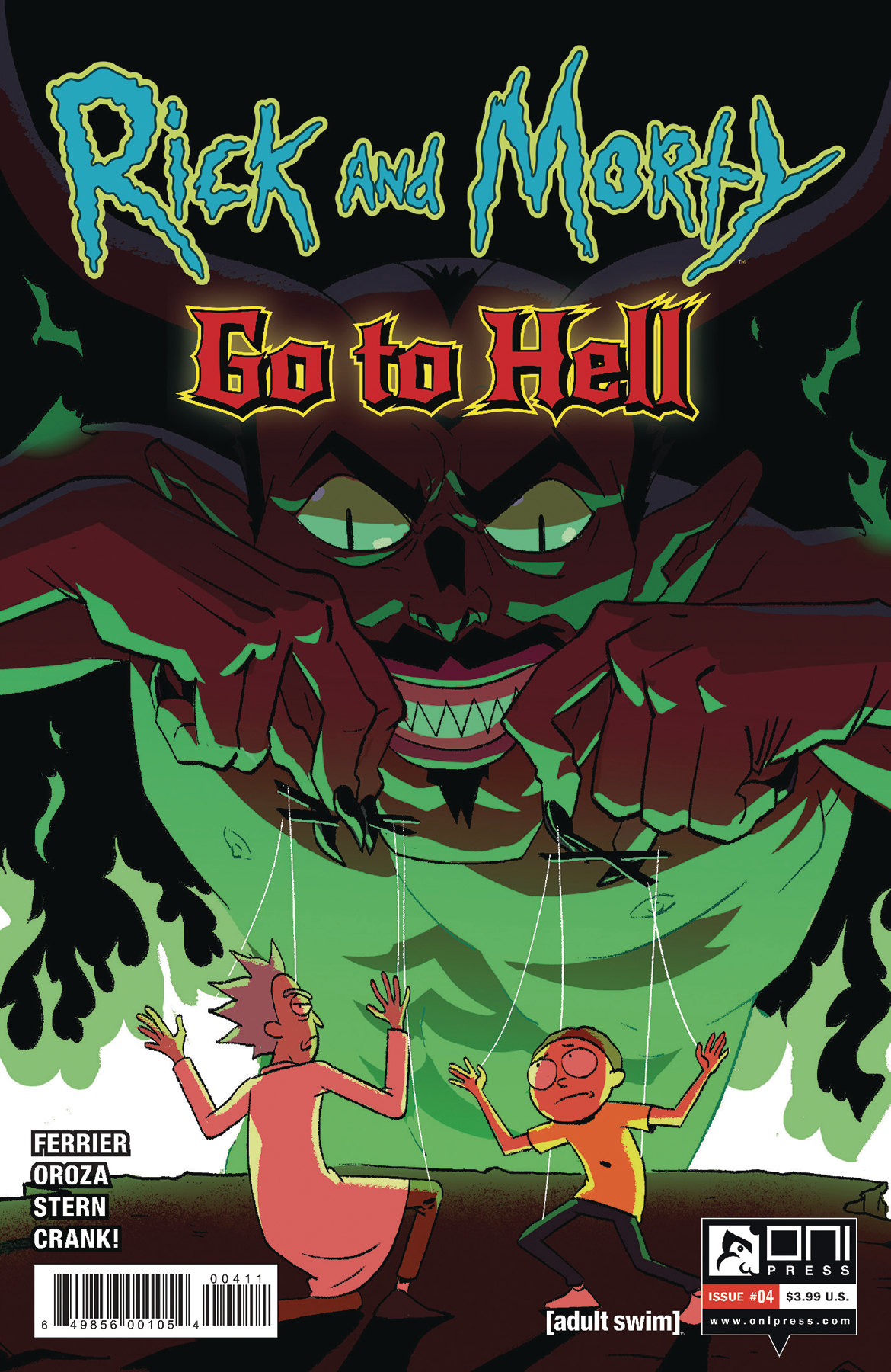 Rick and Morty Go To Hell #4 Cover A Oroza