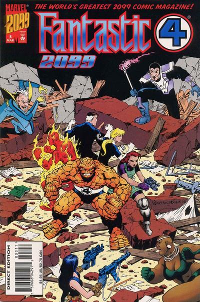 Fantastic Four 2099 #3-Very Fine (7.5 – 9)