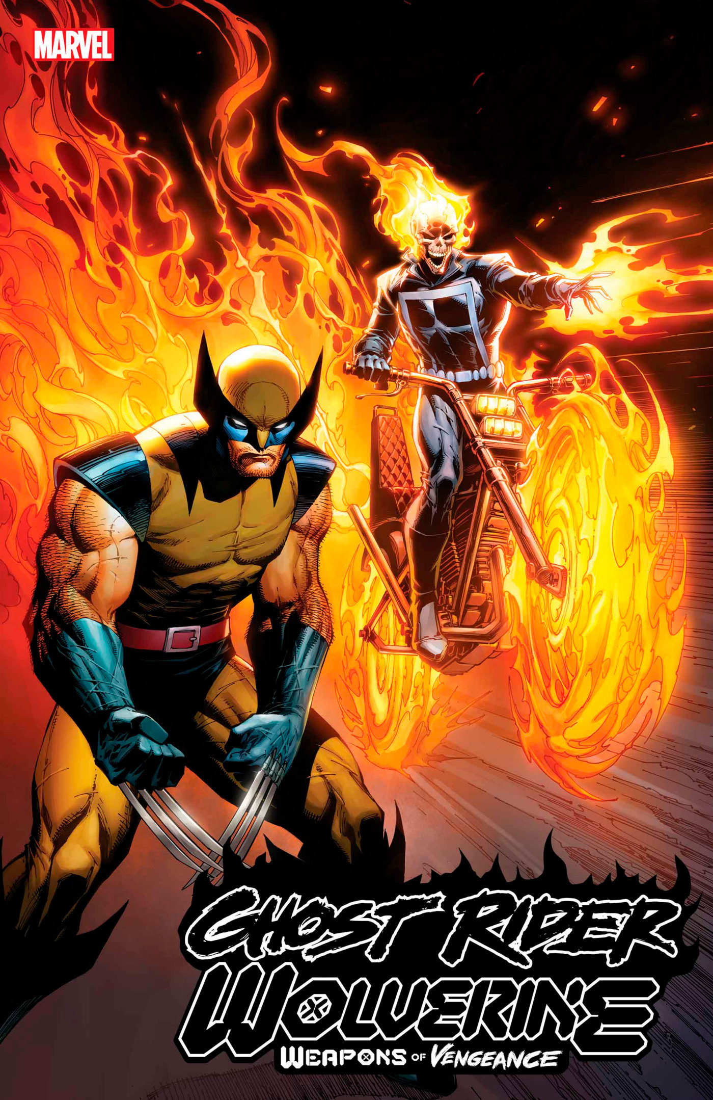 Ghost Rider/Wolverine: Weapons of Vengeance Omega #1 Scott Williams Variant