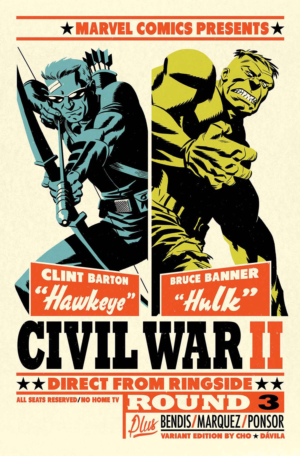 Civil War II #4 (Michael Cho Variant) (2016)