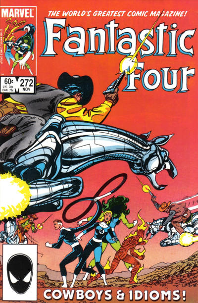 Fantastic Four #272 [Direct]-Good (1.8 – 3)