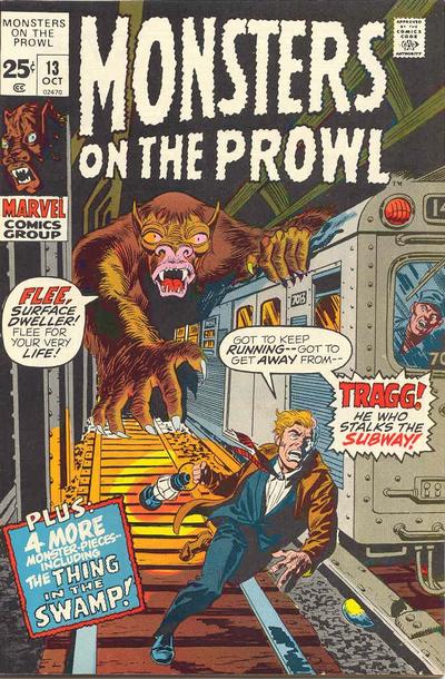 Monsters On The Prowl #13 (1971)-Very Fine (7.5 – 9)