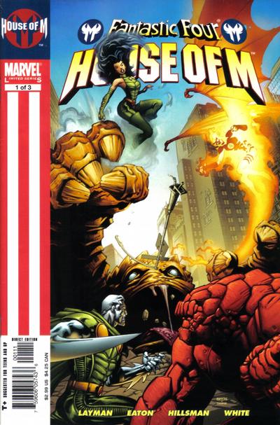 Fantastic Four: House of M #1 [Direct Edition]-Very Fine (7.5 – 9)