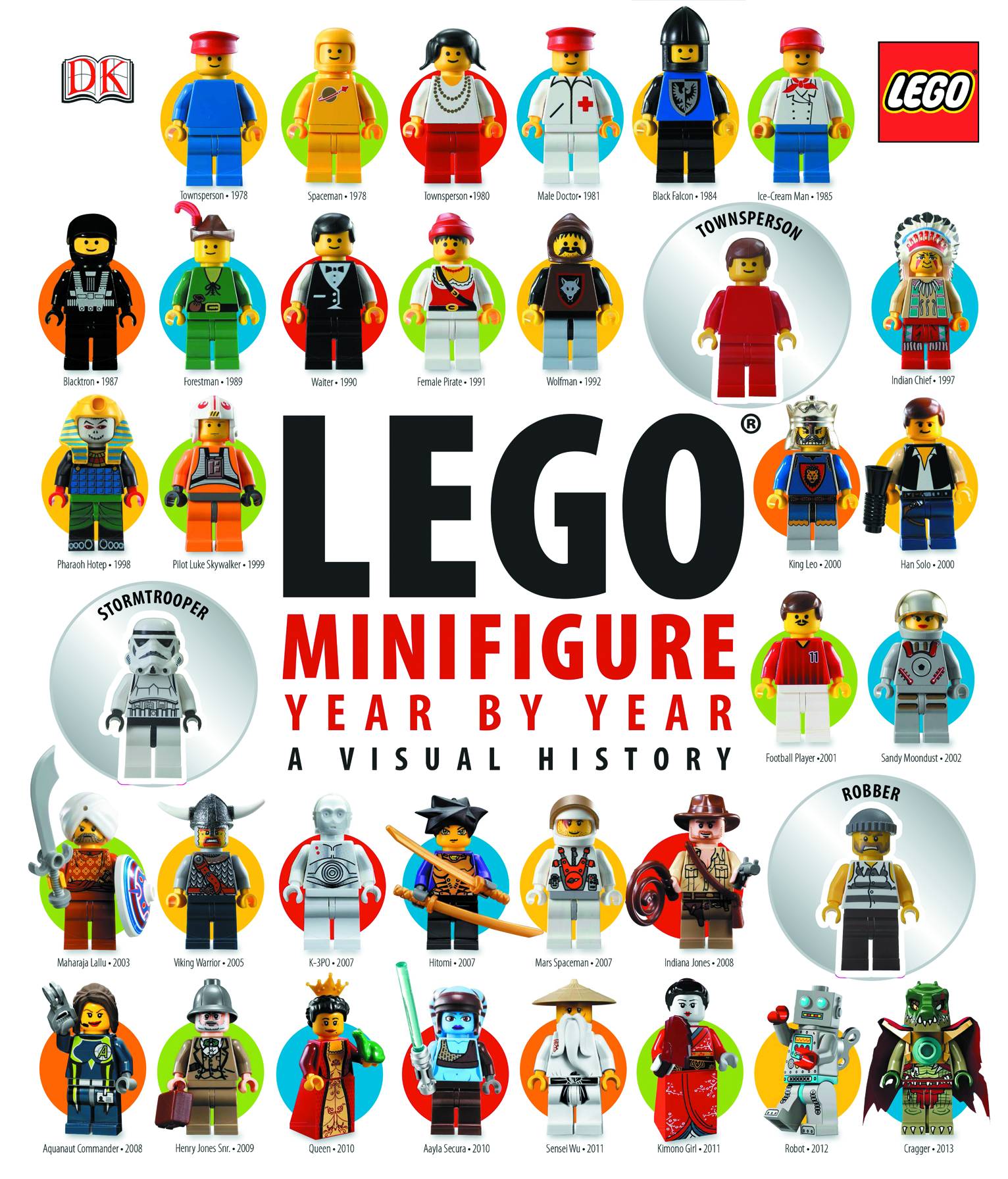 Lego Minifigure Year by Year Visual Chronicle Hardcover