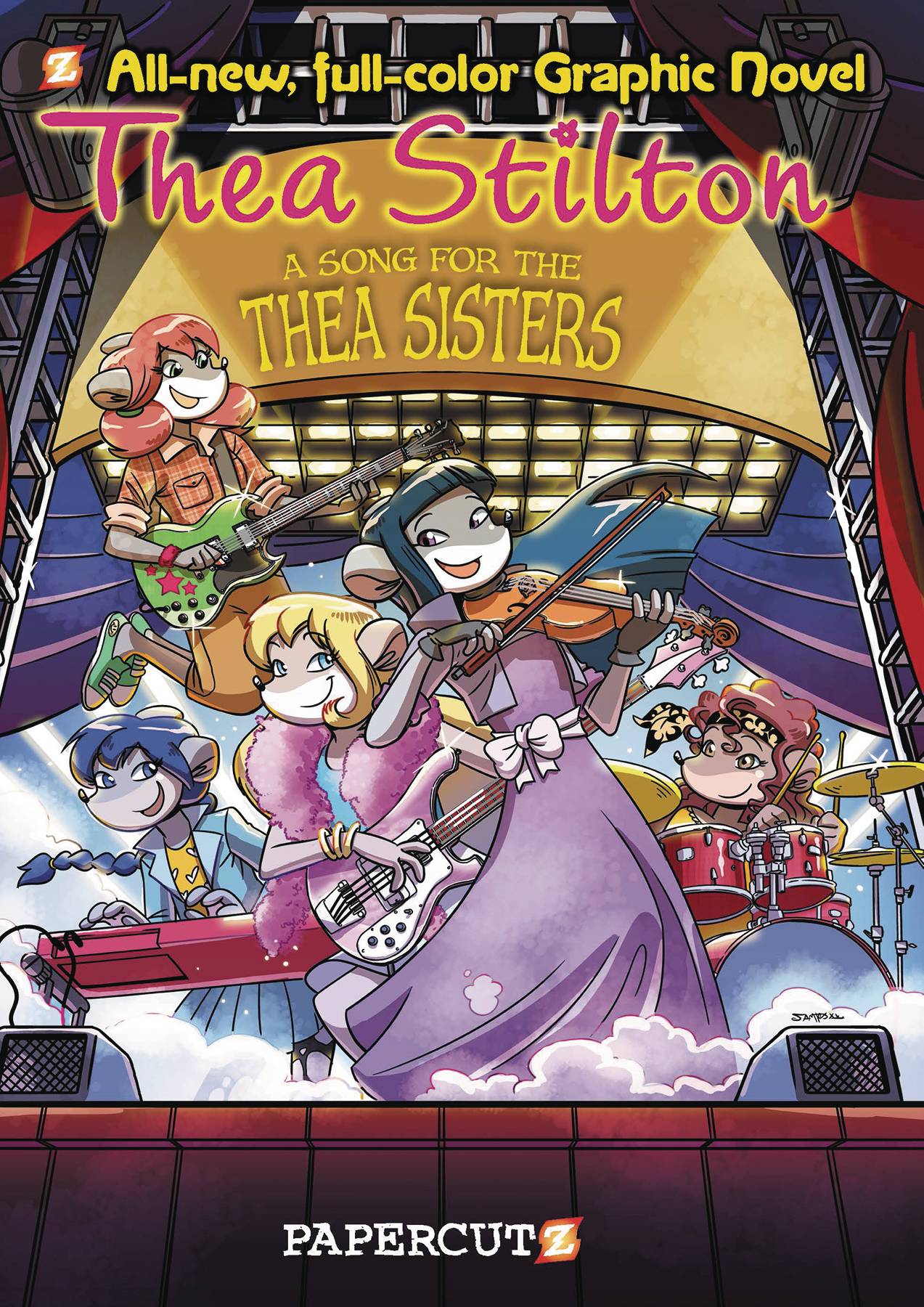 Thea Stilton Hardcover Volume 7 Song for Thea Sisters