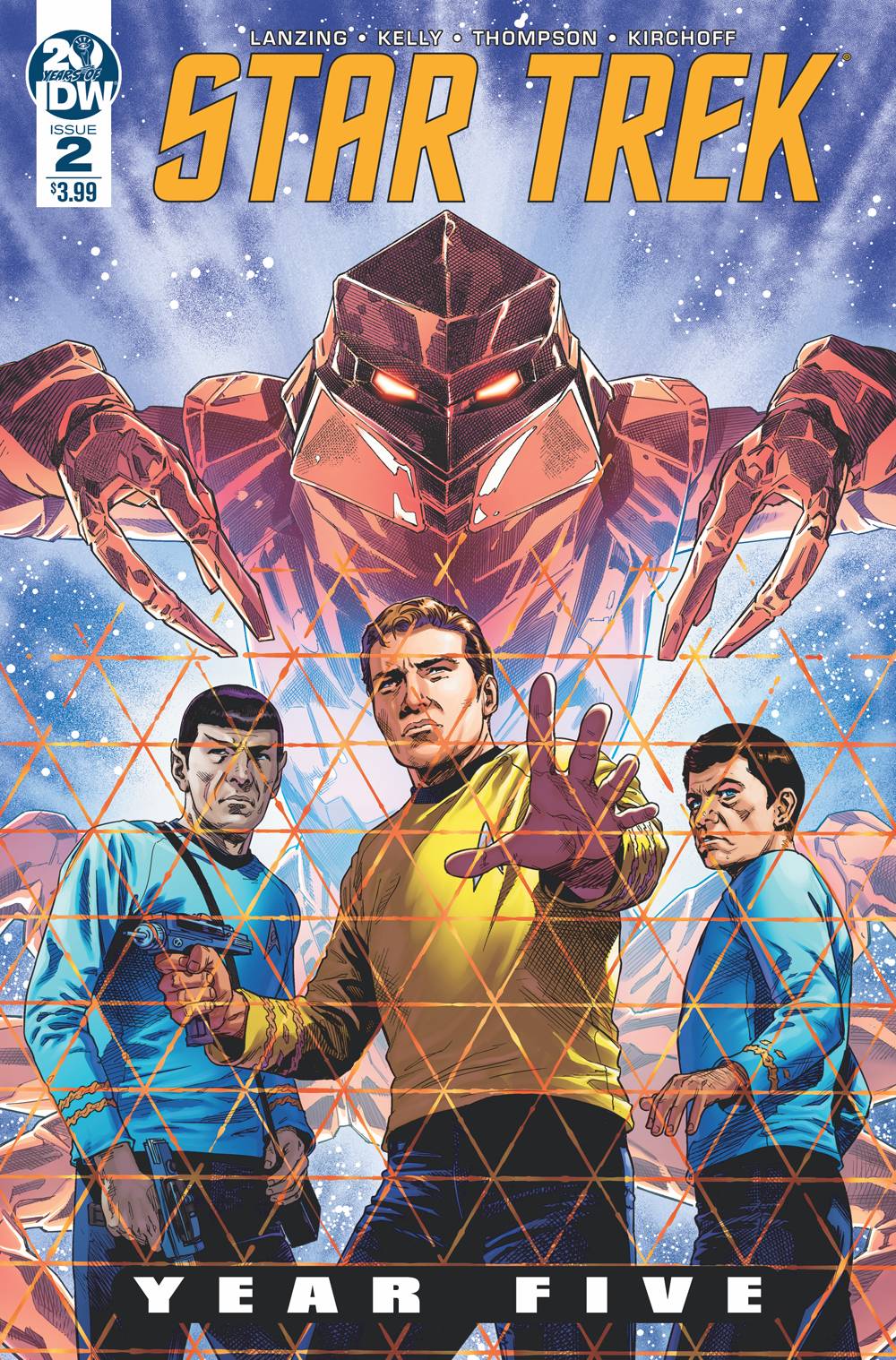 Star Trek Year Five #2 Cover A Thompson