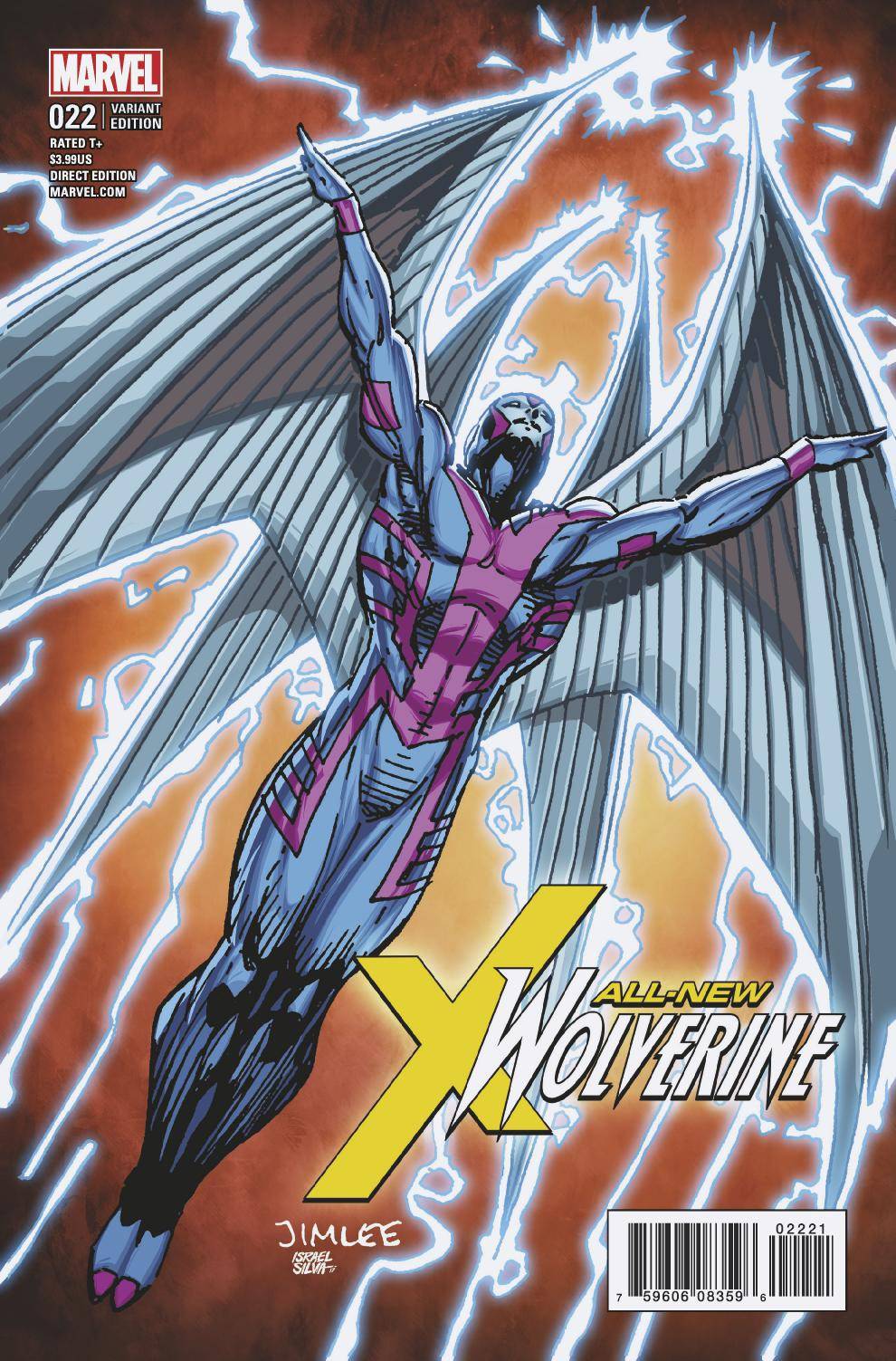 All New Wolverine #22 X-Men Card Variant (2015)