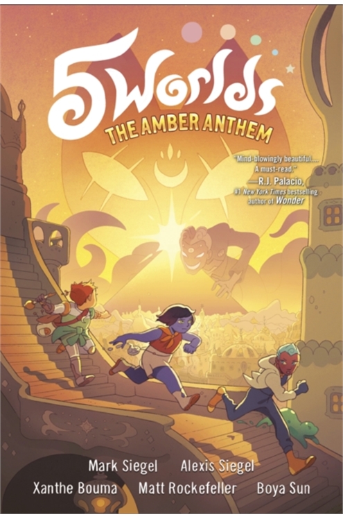 5 Worlds Graphic Novel Volume 4 Amber Anthem