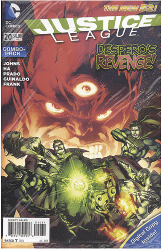 Justice League #20 Combo Pack (New 52)