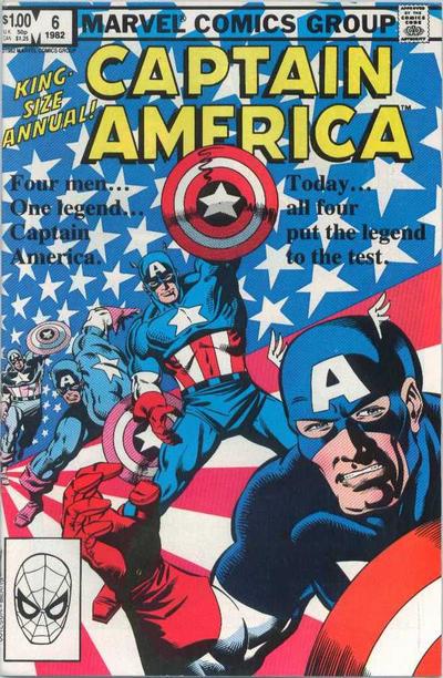 Captain America Annual #6 [Direct]-Fine (5.5 – 7)