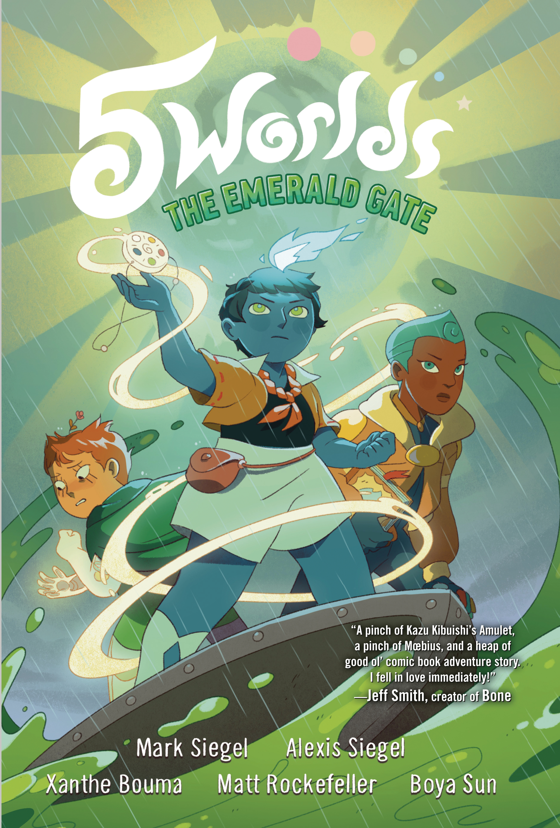 5 Worlds Hardcover Graphic Novel Volume 5 Emerald Gate