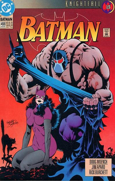 Batman #498 [Direct]-Very Fine (7.5 – 9)